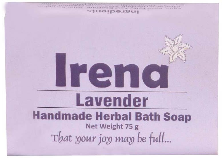 Irena Lavender Handmade Herbal Bath Soap