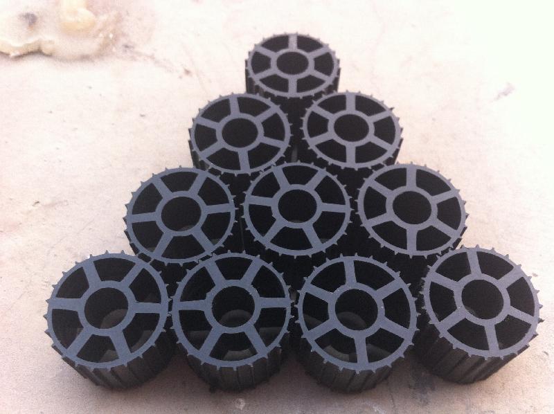 Black Hdpe MBBR, for WASTE WATER TREATMENT, Size : 22x16