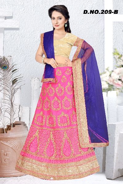 net lehenga choli