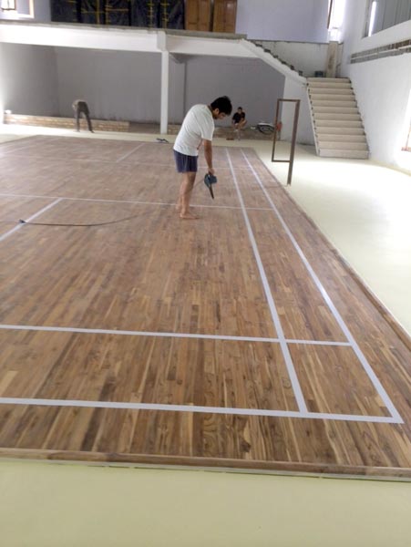 Air Cush Badminton Court