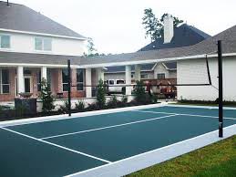 Synthetic Volleyball Court Flooring