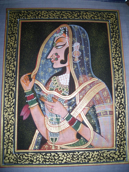 Neelam Madhubani Painting