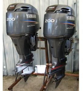 Pair Of 2002 200hp 25 Hpdi Outboard Motors Buy 200hp Outboard Motors