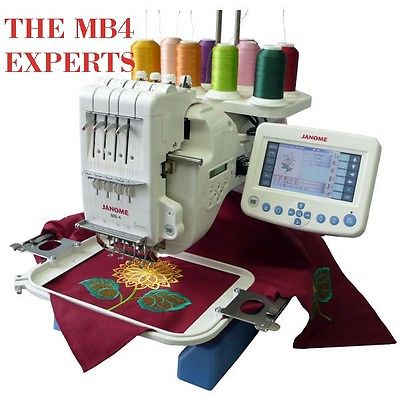 Janome MB-4 Four-Needle Embroidery Machine