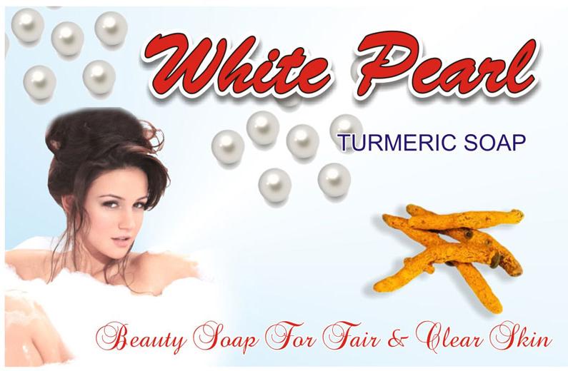 WHITE PEARL Turmeric Soap