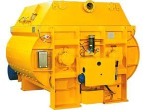 Twin Shaft Concrete Mixer