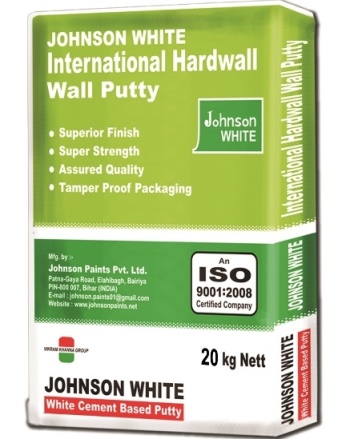 Johnson White Cement Based Wall Putty