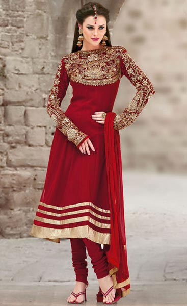 Designer Churidar Kameez