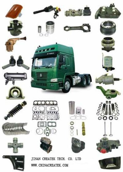 Truck Spare Parts by Jinan Createk Technology Co. Ltd, Truck Spare