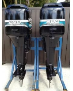 Outboard Motor, Twin Pair Outboards