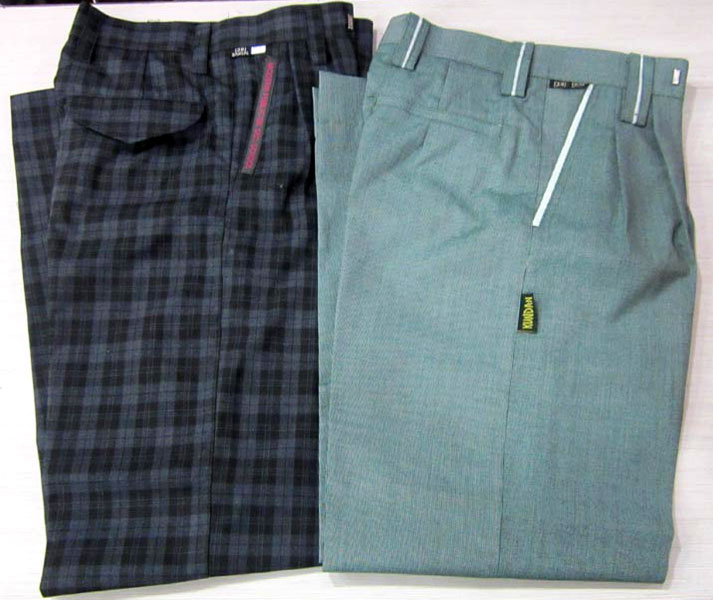 Checked Cotton School Trousers, Feature : Anti-Wrinkle, Attractive Design, Easily Washable, Impeccable Finish