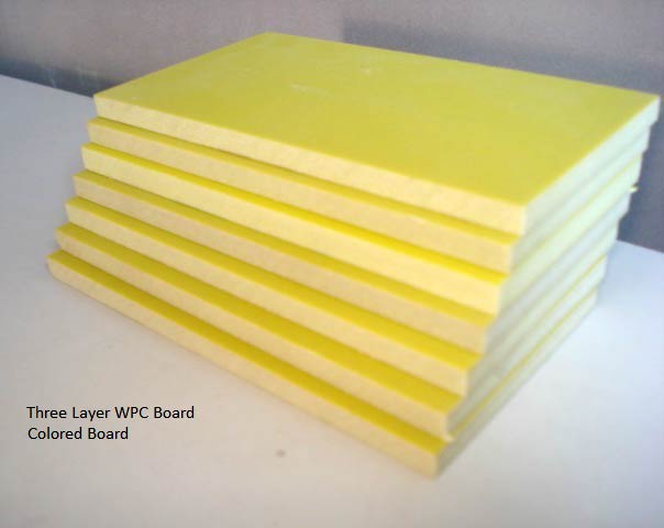 Wpc Three Layer Board