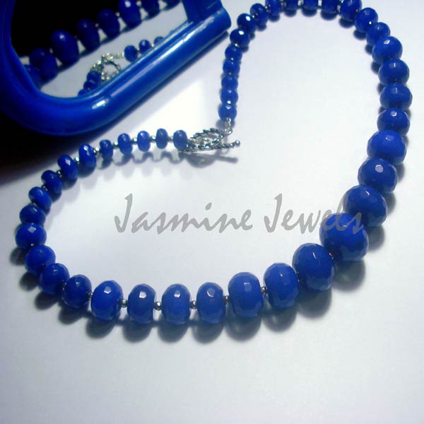 Lapis Lazuli Necklace, Color : Dark Blue
