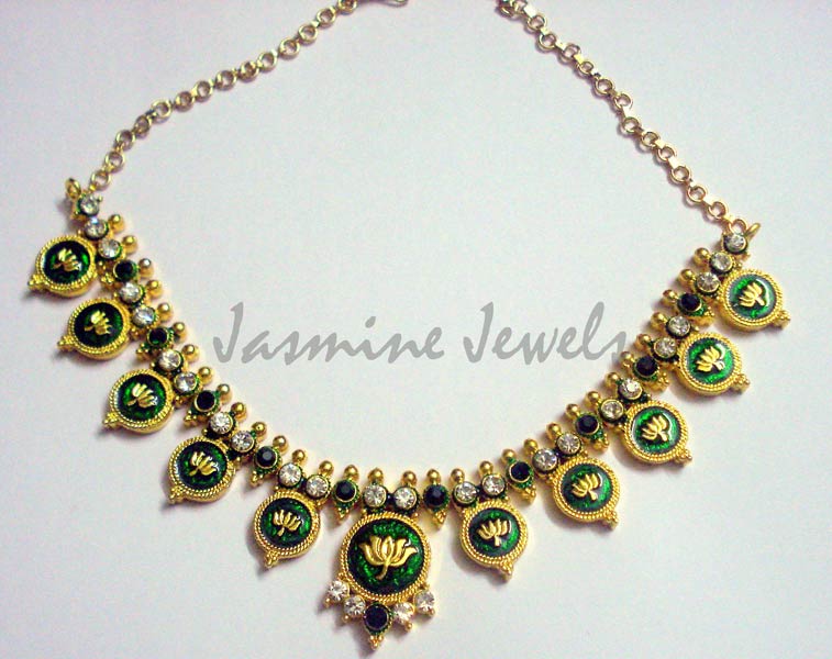 Traditional Enameled Necklace