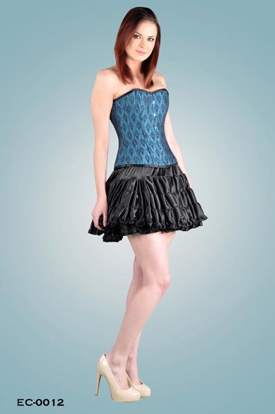 Brocade Overbust Corset (EC-0012)