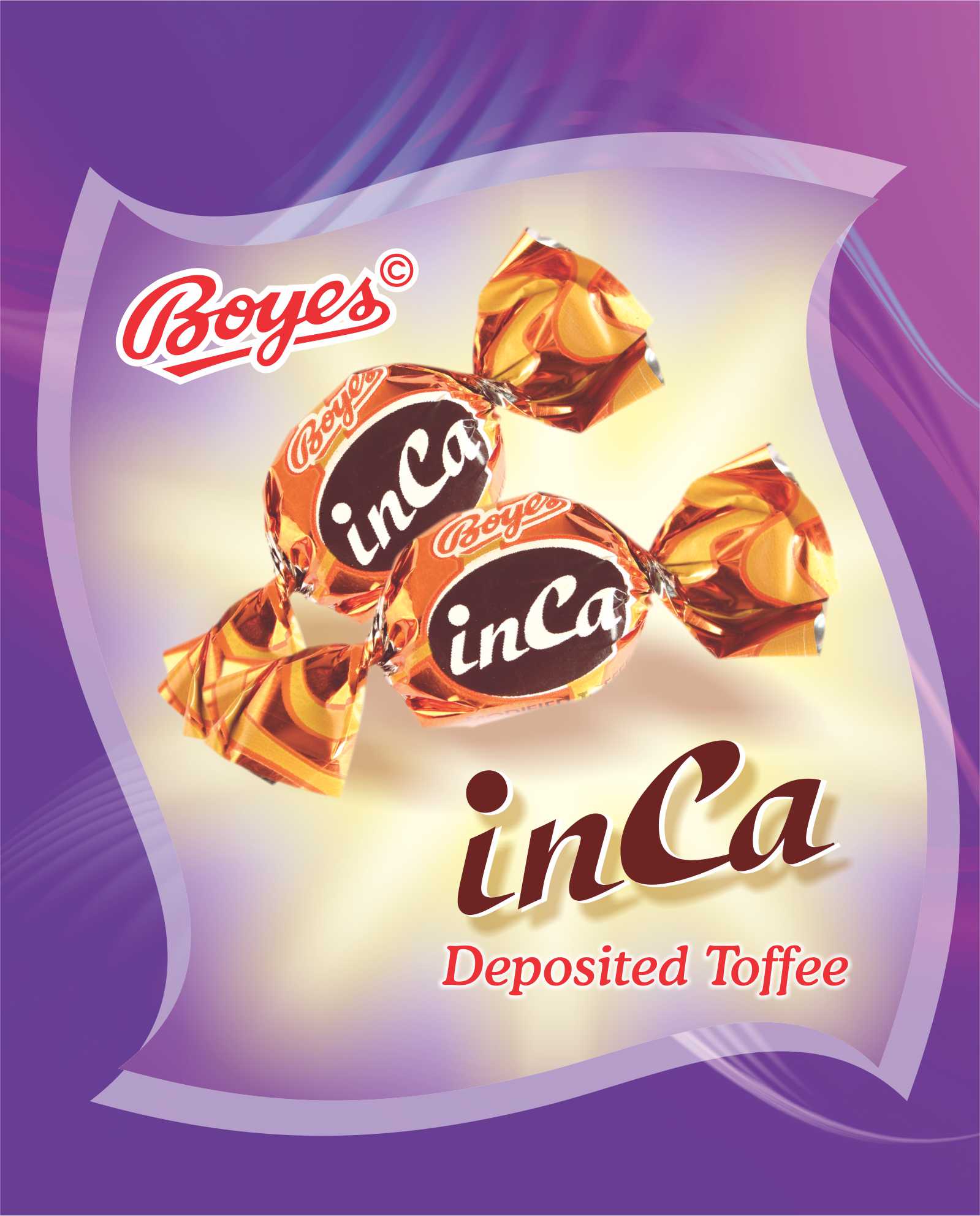 Boyes chocolate filled toffee, Packaging Type : pouch, PET container