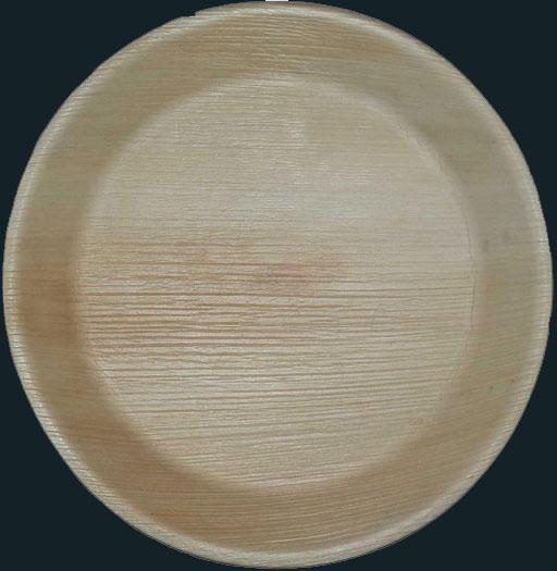 Palm Leaf Round Plate