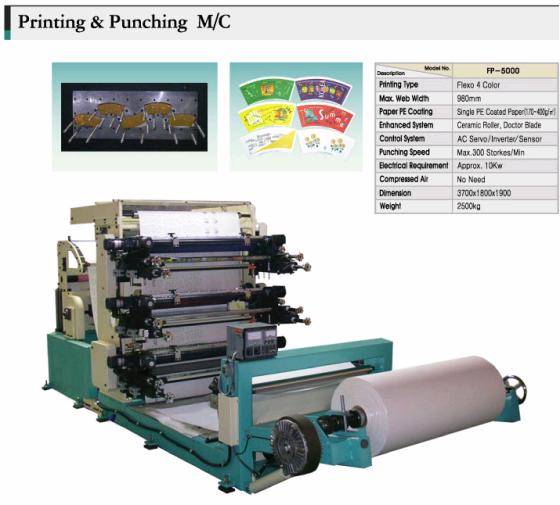 Prining & Punching Machine