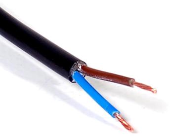 Power Cable 2 Core Round