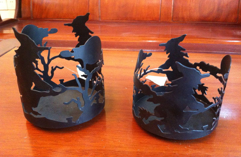 Wizard Metal Candle Holder