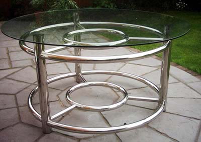 Stainless Round Table