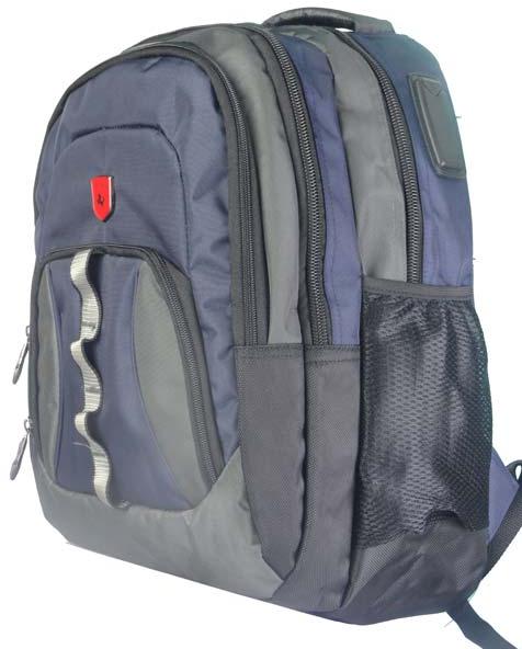 Laptop Backpack - Navy Blue Grey