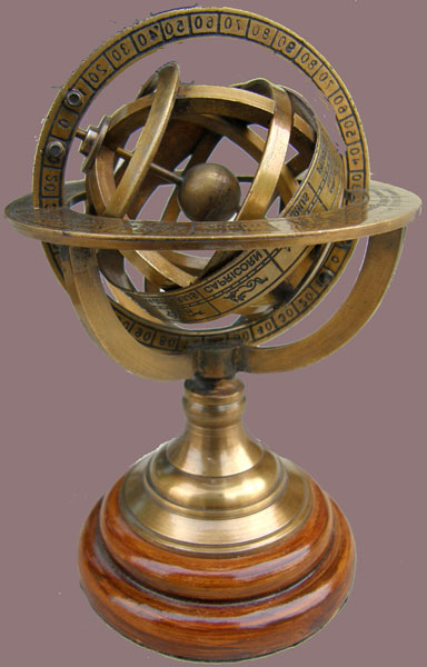 Nautical Brass Sphere Armillary