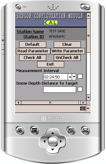 AWS PDA Based Application Software