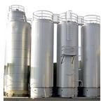 Silver Horizontal Mild Steel Milk Silo, Capacity : 10000-12000ltr