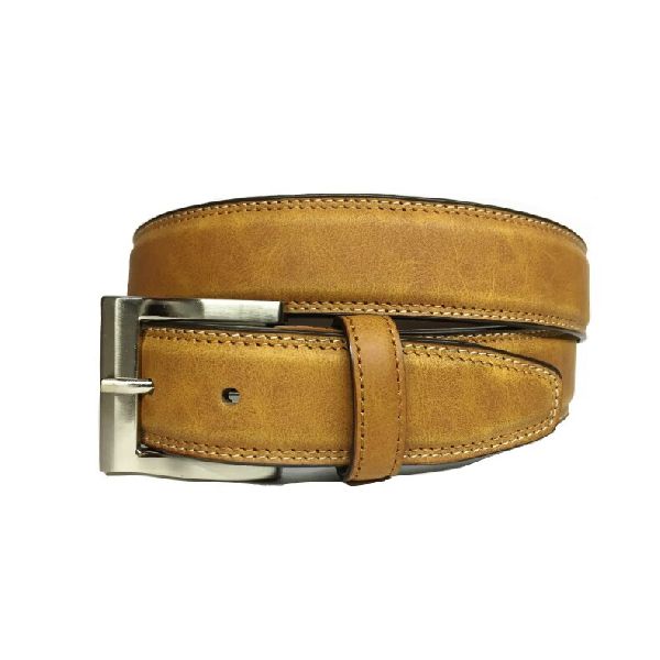 Leather Feather Edge Belts