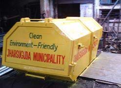 Rectangular Metal Garbage Container, Feature : Durable