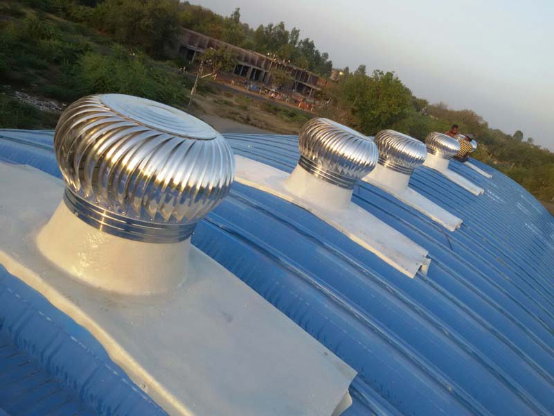 Round Automatic Coated aluminum Eco Ventilator at Rs 4,000 / Piece in  Vadodara