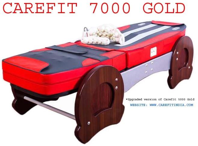 Thermal heating massage bed 7000 gold bed