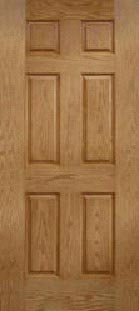 6 Panel Textured Door