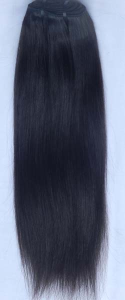 machine weft hair