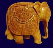 Wooden Carving Elephant