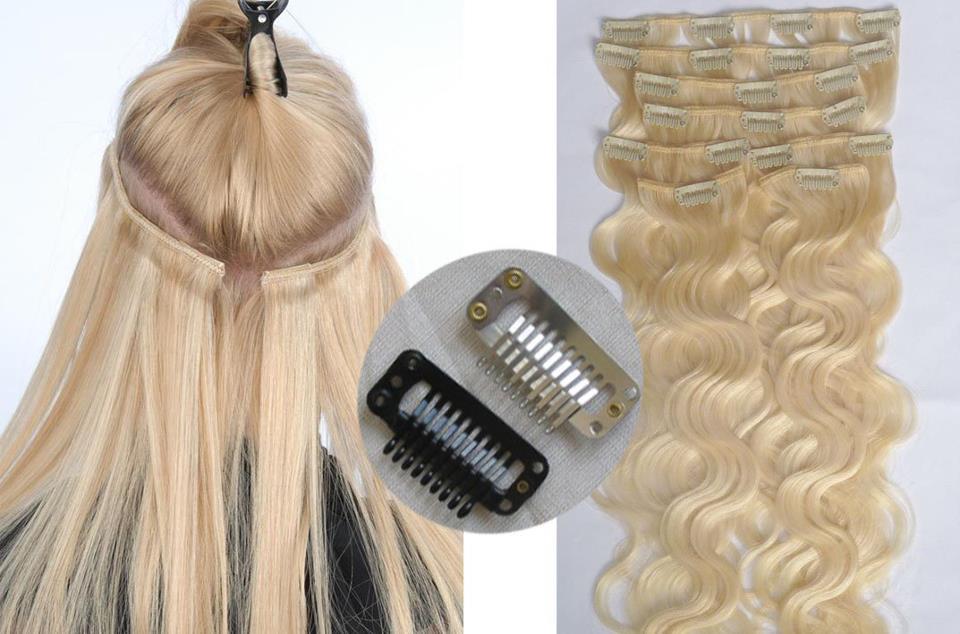 Clip On, Hair Extension, Wig