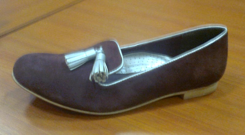 Ladies Leather Bally Shoes