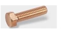copper hex bolt