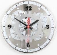 Glass Wall Clock