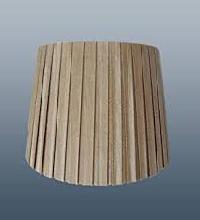 hard pleated lamp shade