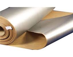 Silver kaft paper