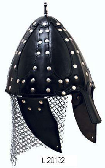 Leather Roman Helmet 2