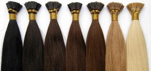 I Tip Human Hair Extensions, for Parlour, Personal, Style : Straight