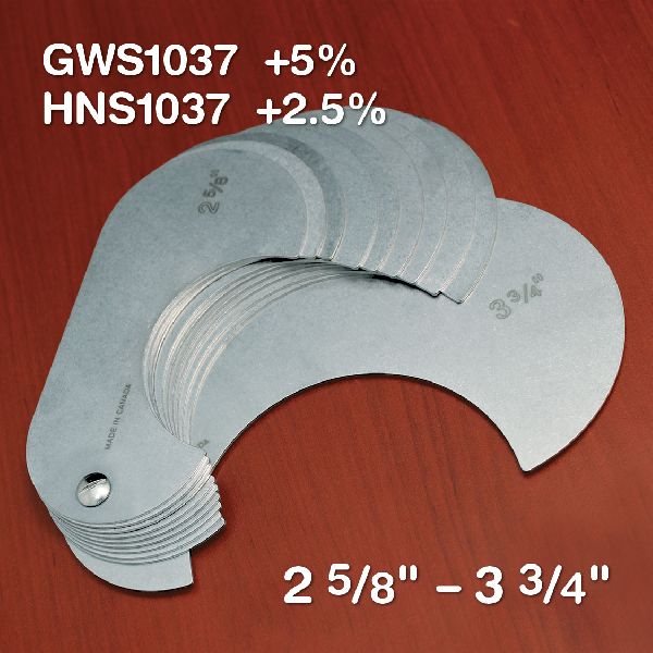 Sheave Gauge 2 5/8 - 3 3/4