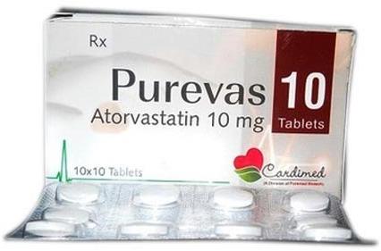 Atorvastatin Tablets, Packaging Type : Pouches, Bottles, Strips