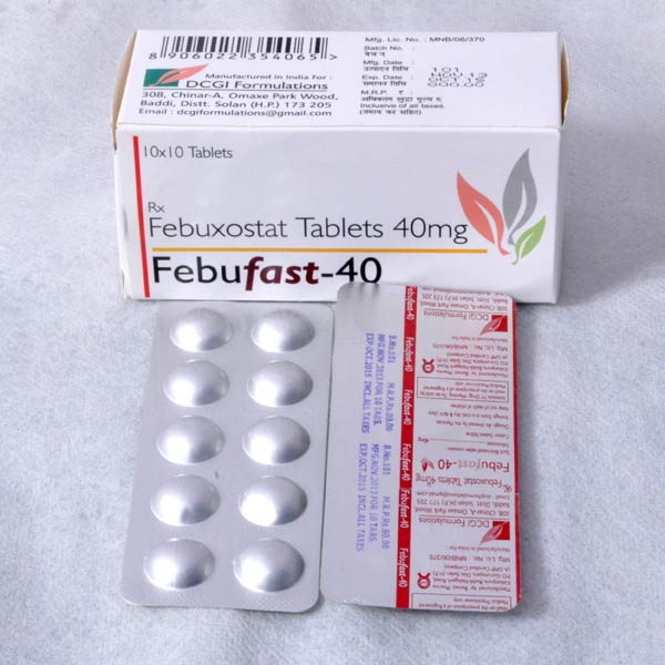 Febufast-40 Tablets Manufacturer & Exporters from Solan, India | ID ...