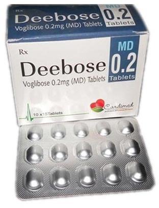 Voglibose Tablets, Packaging Type : Pouches, Bottles, Strips