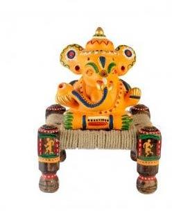 Terracotta Handpainted Ganesha