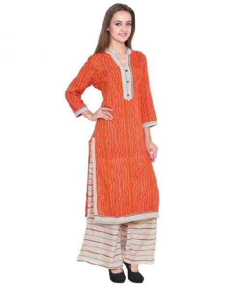 Buy This Brassoo Kurti With Palazzo/Plazo Set Has Beautifully Design By  Latest Creation Of Brassoo, Rayon Fabric Palazzo Light In Weight And Keep  You At Ease All Day. The Combination Of Solid